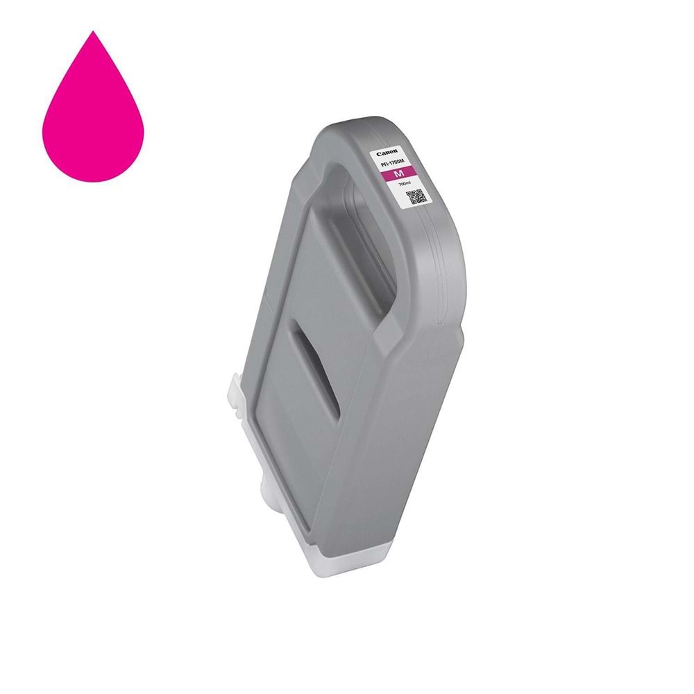 Canon PFI-1700 M (Magenta) Kırmızı Plotter Orijinal Mürekkep Kartuş 700 ml. (0777C001)
