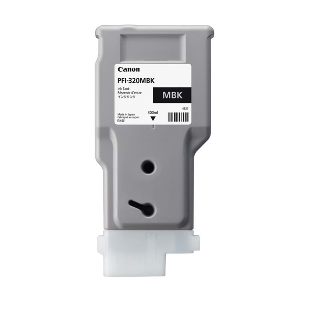 Canon PFI-320 MBK Mat Siyah Plotter Orijinal Mürekkep Kartuş 300 ml. (2889C001)