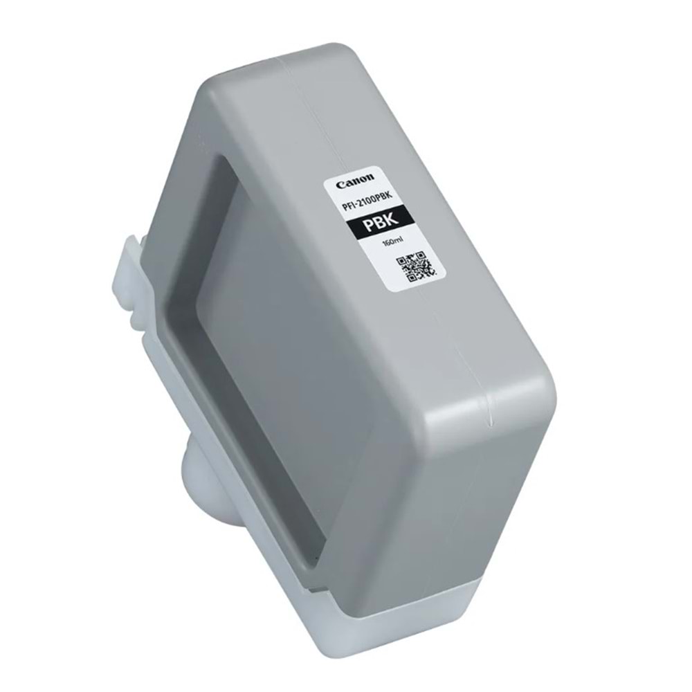 Canon PFI-2100 PBK (Photo Black) Fotoğraf Siyah Orijinal Mürekkep Kartuş 160 ml. (5266C001)