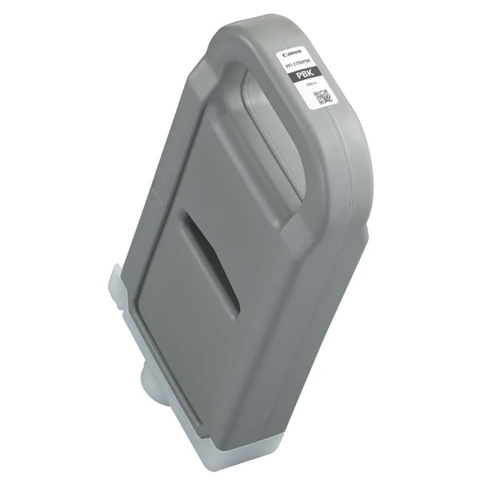 Canon PFI-2700 PBK (Photo Black) Fotoğraf Siyah Orijinal Mürekkep Kartuş 700 ml. (5288C001)