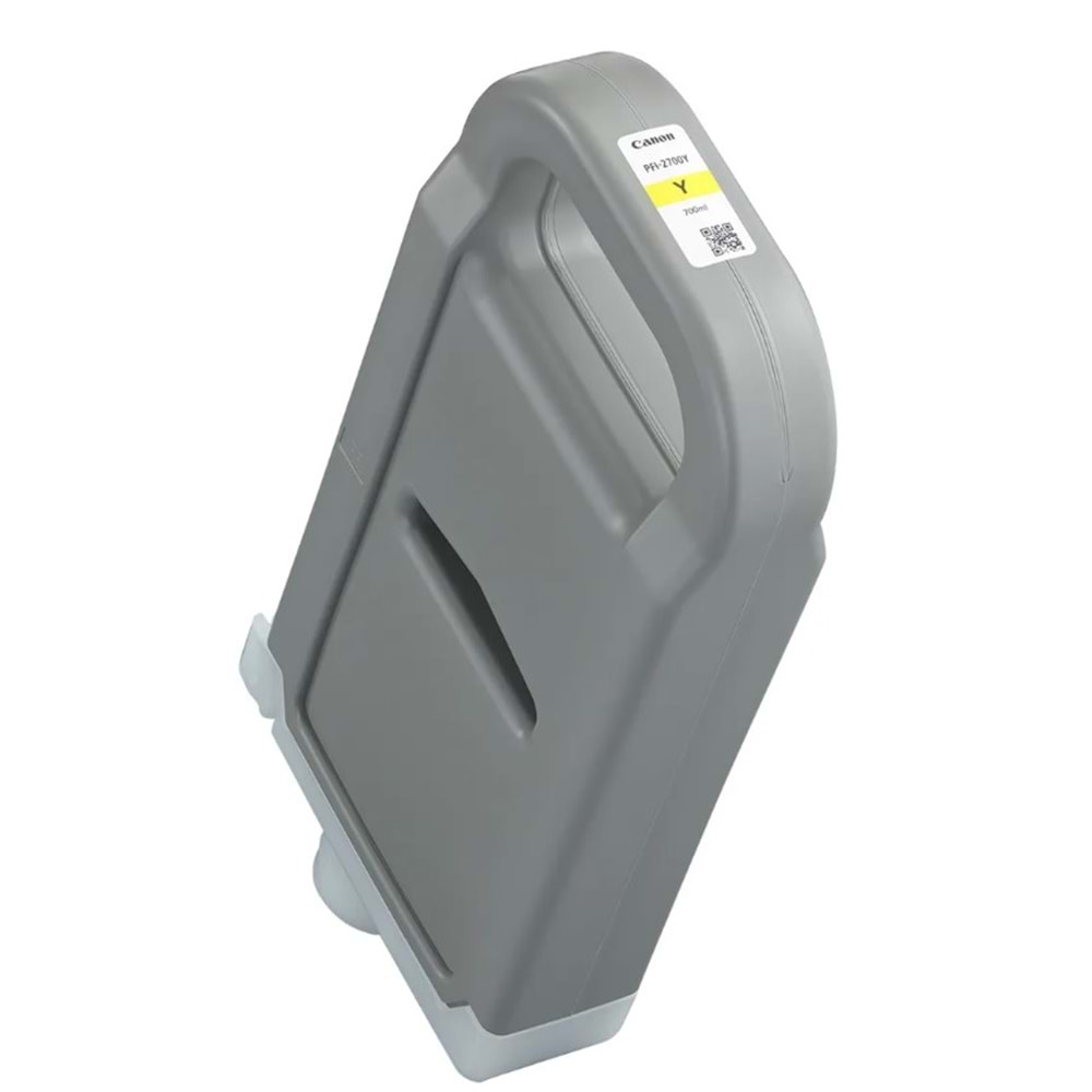 Canon PFI-2700 Y (Yellow) Sarı Orijinal Mürekkep Kartuş 700 ml. (5291C001)