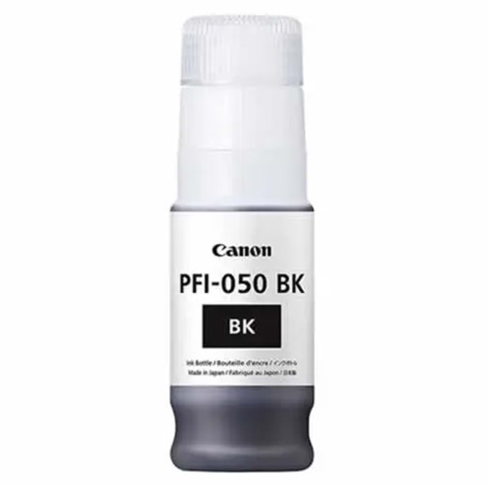 Canon PFI-050 BK (Black) Siyah Orijinal Mürekkep Kartuş 70 ml. (5698C001)