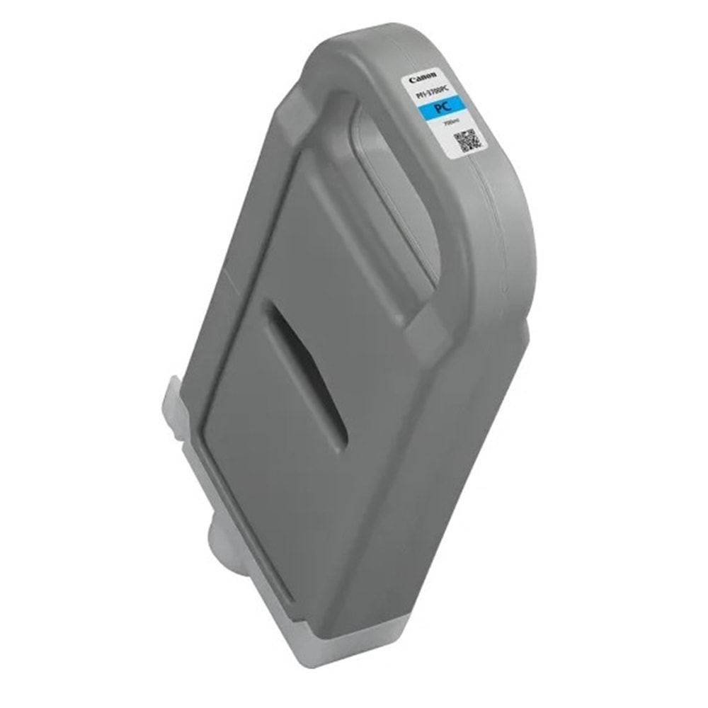 Canon PFI-3700 PC (Photo Cyan) Fotoğraf Cyan Orijinal Mürekkep Kartuş 700 ml. (6451C001)
