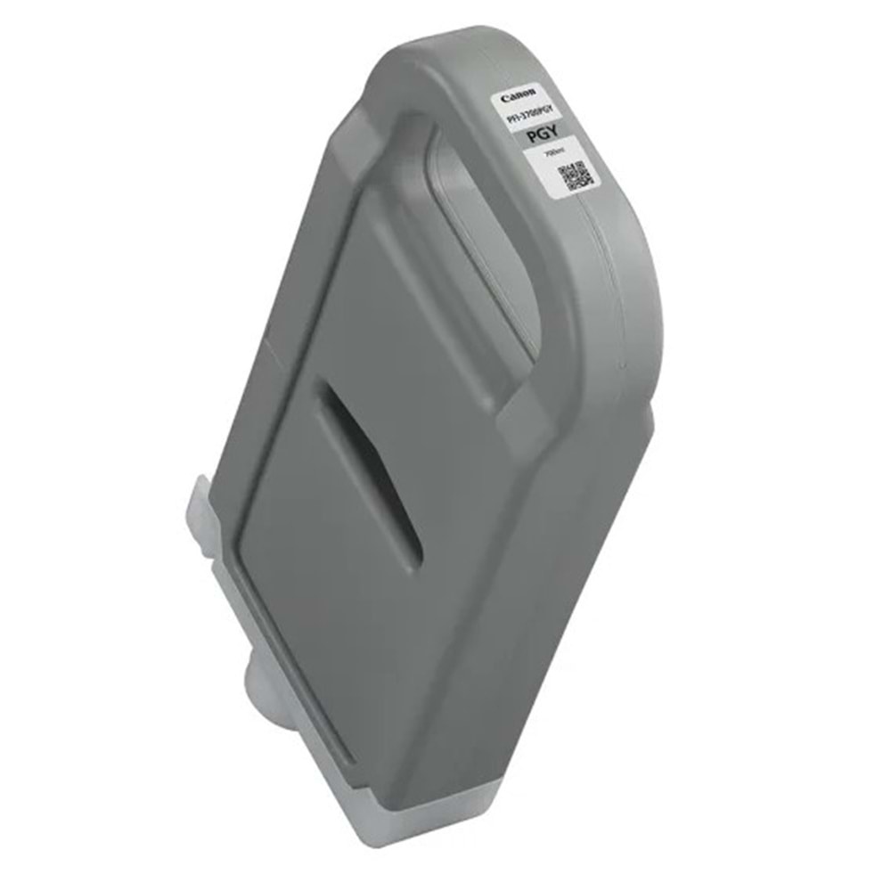Canon PFI-3700 PGY (Photo Gray) Fotoğraf Gri Orijinal Mürekkep Kartuş 700 ml. (6453C001)
