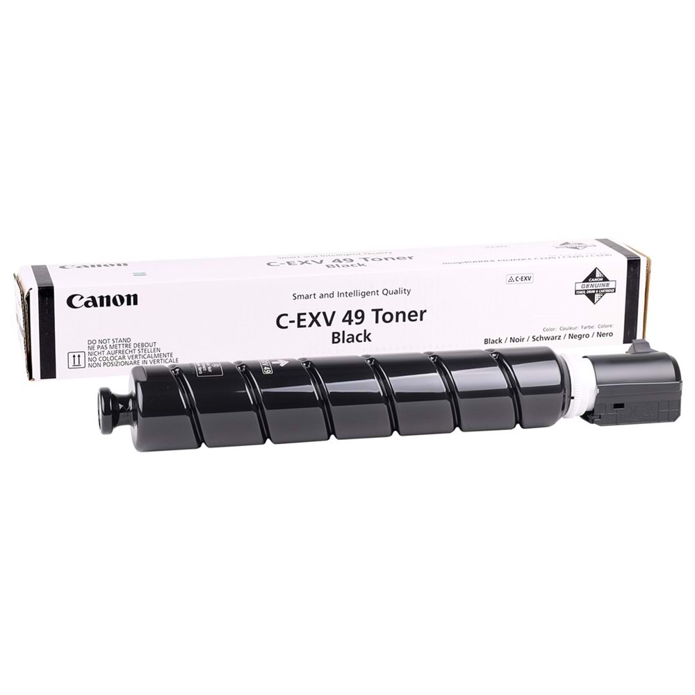 Canon EXV-49 Orjinal Siyah Toner IR-C 3300 3320 3325 3330 3826 3720 3730 (8524B002)