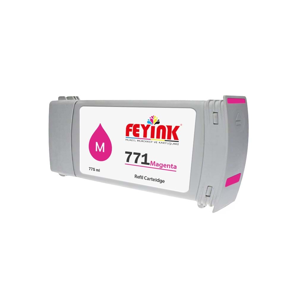 Feyink® Hp 771 Magenta (M) Feyink Muadil Kartuş 775ml Designjetİ