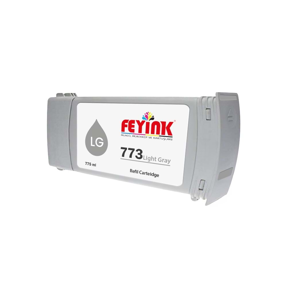 Feyink® HP 773 Light Gray (LG) Feyink Muadil Kartuş 775ml Designjet