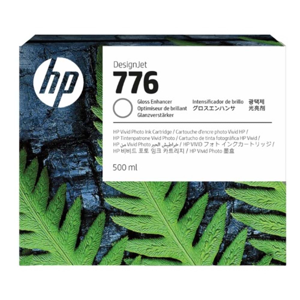 HP 776 Gloss Enhancer 500ml. Parlaklık Artırıcı (1XB06A)