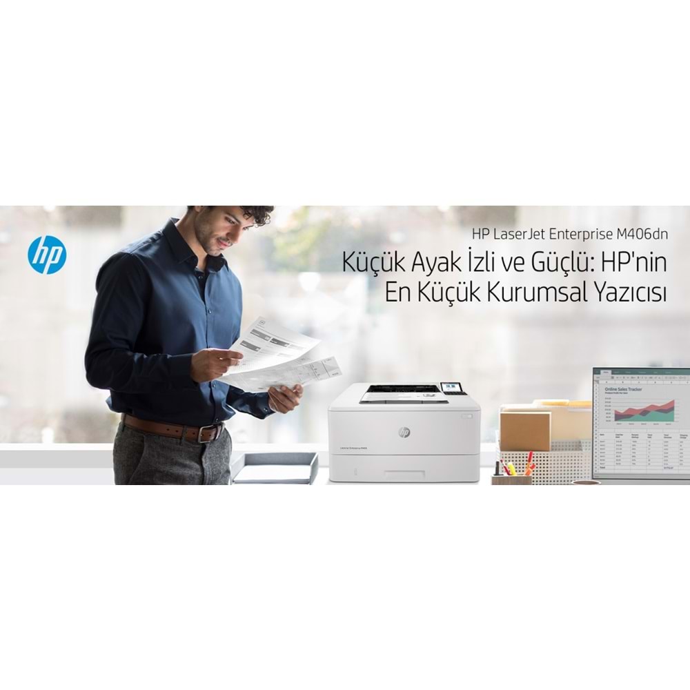HP LaserJet Enterprise M406dn Yazıcı