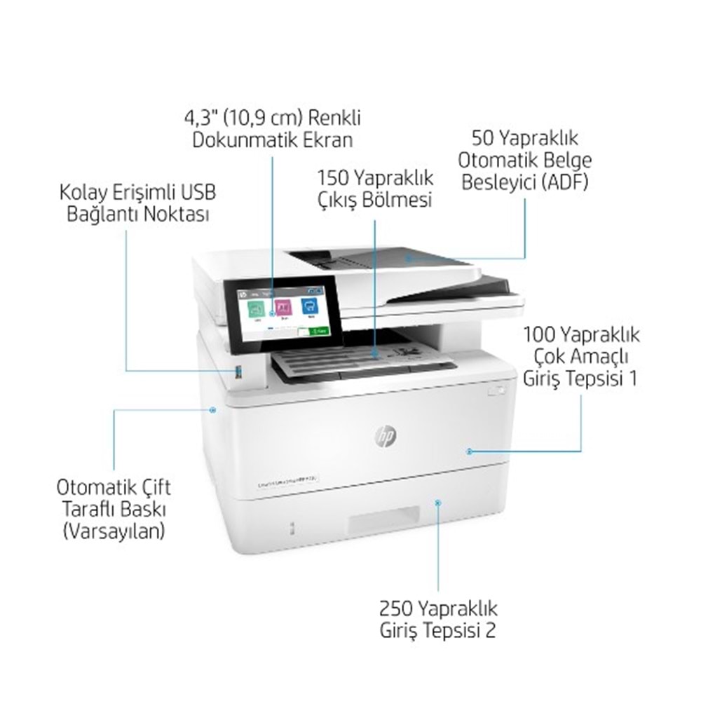 HP LaserJet Enterprise MFP M430f Yazıcı