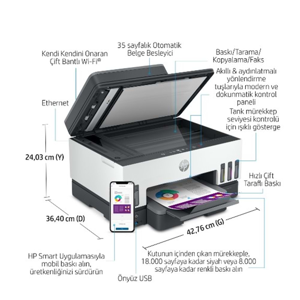 HP Smart Tank 790 All-in-One Yazıcı