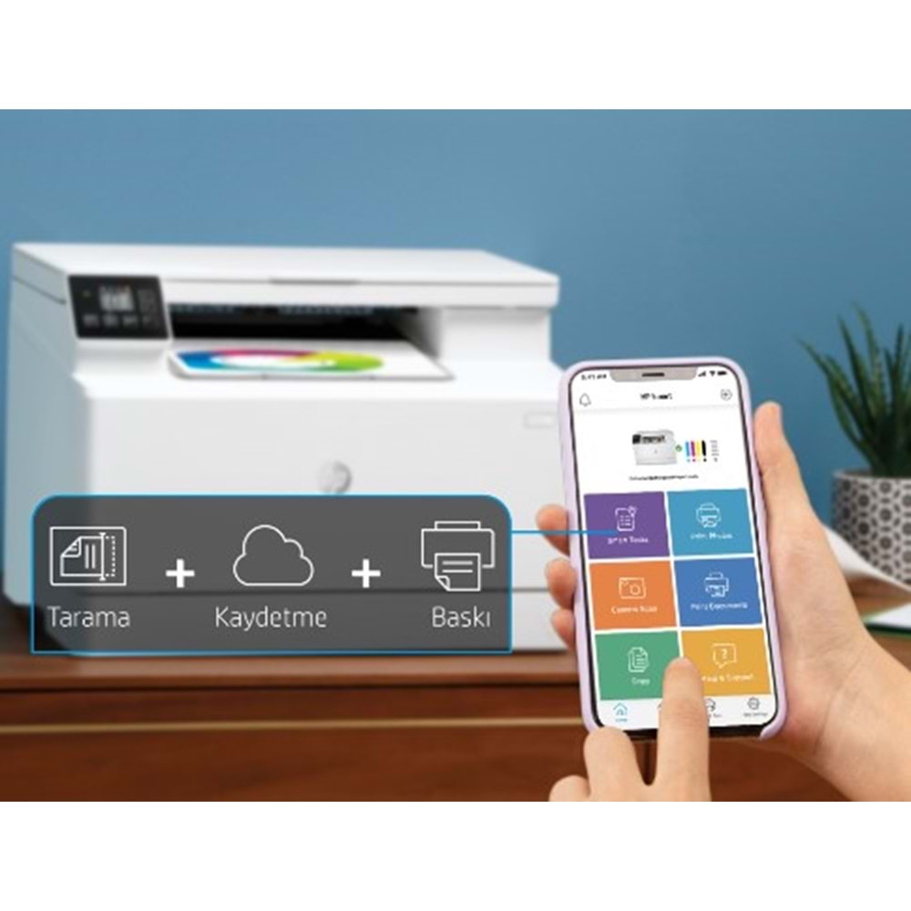 HP Color LaserJet Pro MFP M182n Yazıcı