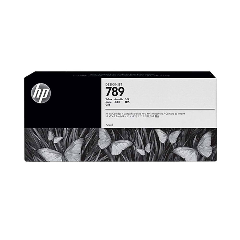 HP 789 Yellow 775 ml. Sarı Orijnal Latex Mürekkep Kartuşu (CH618A)