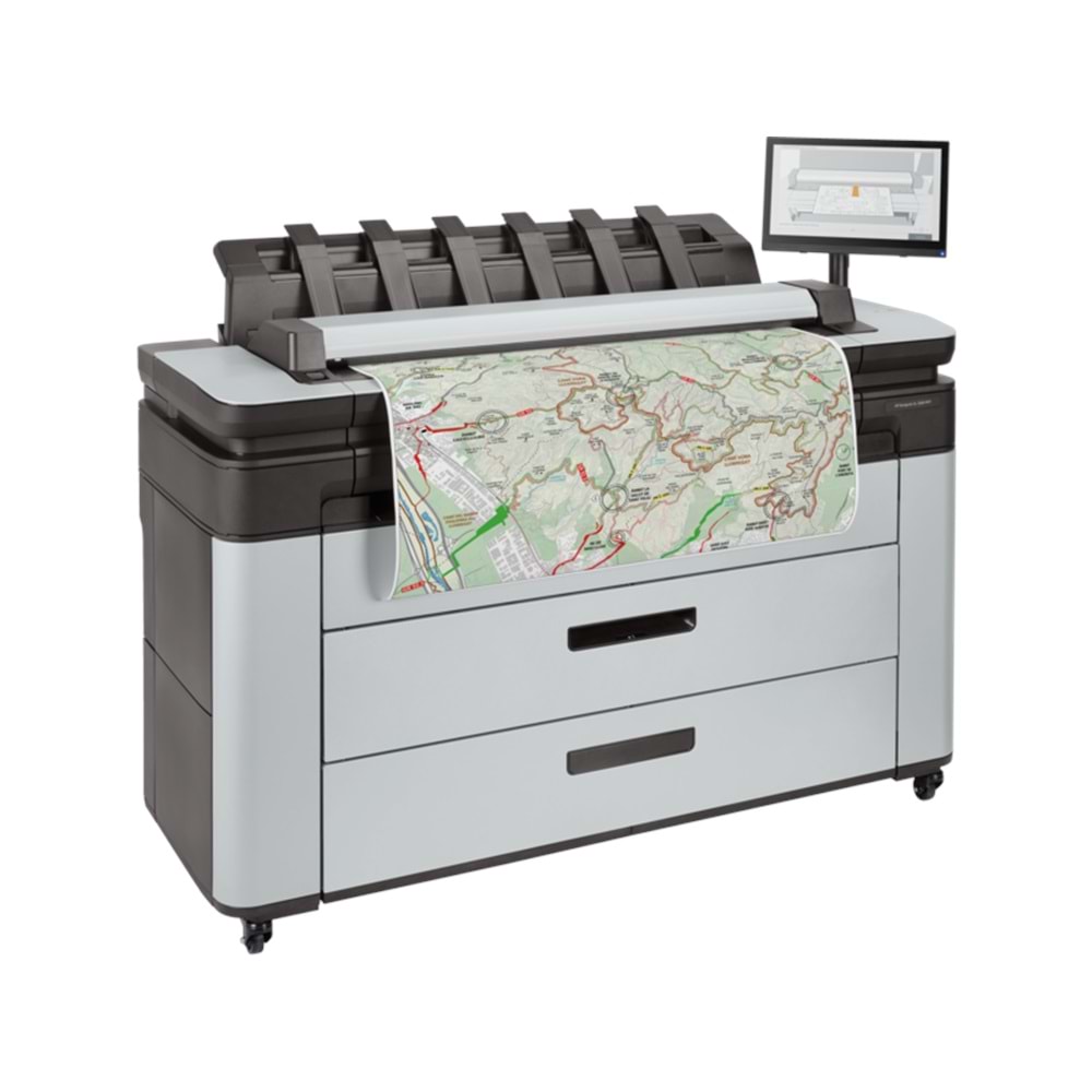 HP DesignJet XL 3600 36 inç (914mm) MFP Çok İşlevli Plotter Yazıcı (6KD23A)
