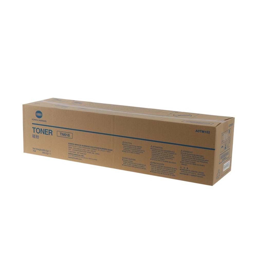 Konica Minolta TN-618 Orijinal Siyah Toner | Bizhub 502, 552, 602, 652