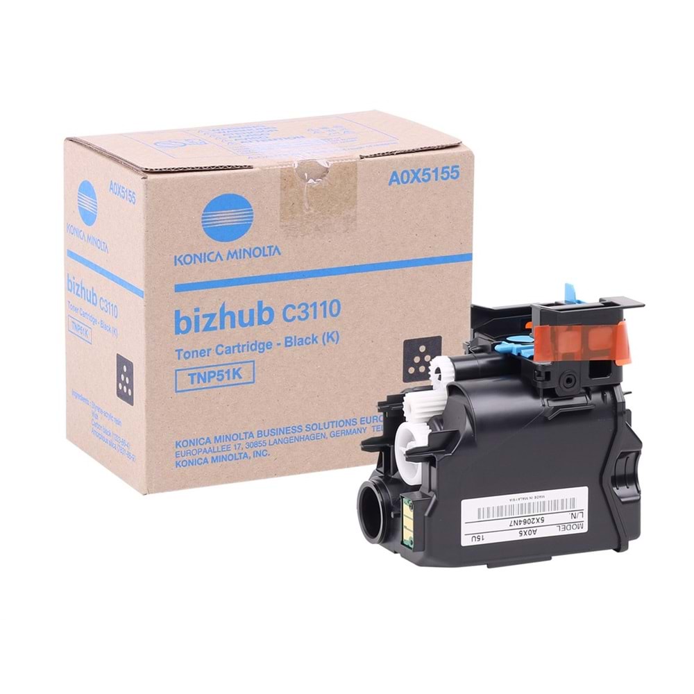 Konica Minolta TNP-51 Orijinal Siyah Toner | Bizhub C3110