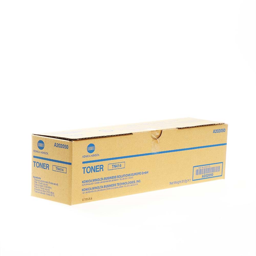 Konica Minolta TN-414 Orijinal Siyah Toner | Bizhub 363, 423, Docujet 4228, 4201, 4236