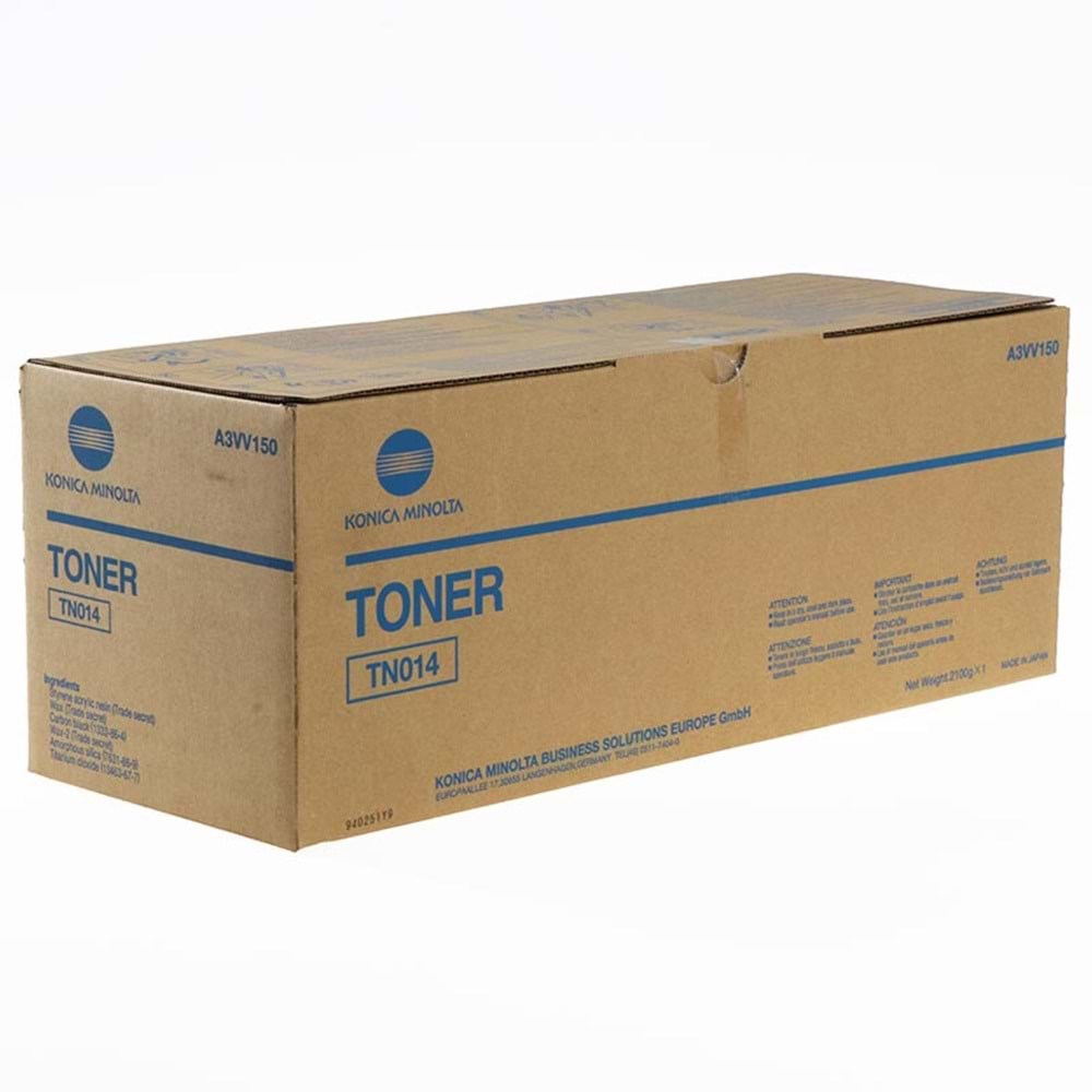 Konica Minolta TN‑014 Orijinal Siyah Toner | Bizhub Press 1052, 1200, 1250, 2250