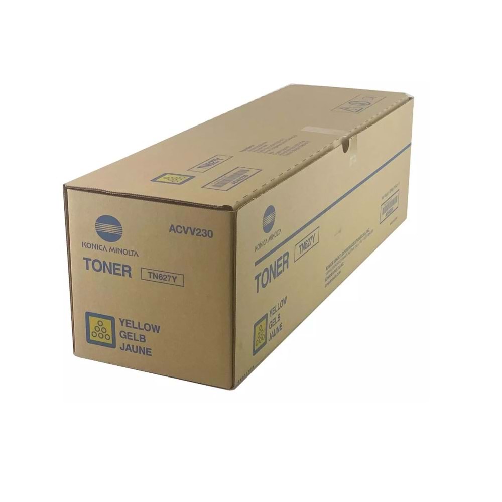Konica Minolta TN-627 Orjinal Sarı Toner AccurioPress C12000 C14000 (ACVV250)