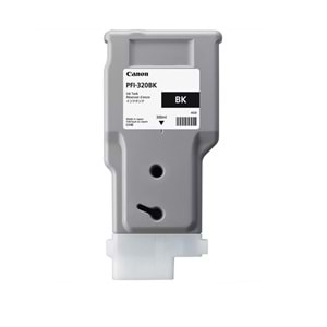 Canon PFI-320 BK Fotoğraf Siyahı Plotter Orijinal Mürekkep Kartuş 300 ml (2890C001)