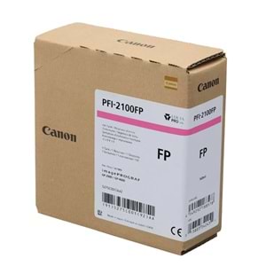 Canon PFI-2100 FP (Fluorescent Pink) Floresan Pembe Orijinal Mürekkep Kartuş 160 ml. (5275C001)
