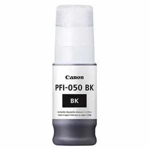Canon PFI-050 BK (Black) Siyah Orijinal Mürekkep Kartuş 70 ml. (5698C001)