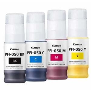 Canon PFI-050 BK (Black) Siyah Orijinal Mürekkep Kartuş 70 ml. (5698C001)