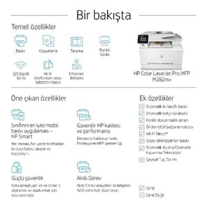 HP Color LaserJet Pro MFP M282nw Yazıcı