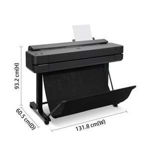 HP DesignJet T650 36 inç (914mm)A0 Plotter Yazıcı (5HB10A)