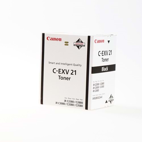 Canon EXV-21 Orijinal Siyah Toner | IR-C 2380, 2880, 3080, 3380, 3480