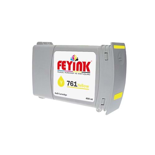 ® Hp 761-765 Yellow (Y) Feyink Muadil Kartuş 400ml Designjet 7100/T7200