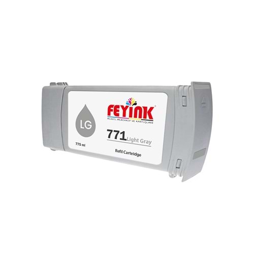 Feyink® Hp 771 Light Gray (LG) Feyink Muadil Kartuş 775ml Designjet