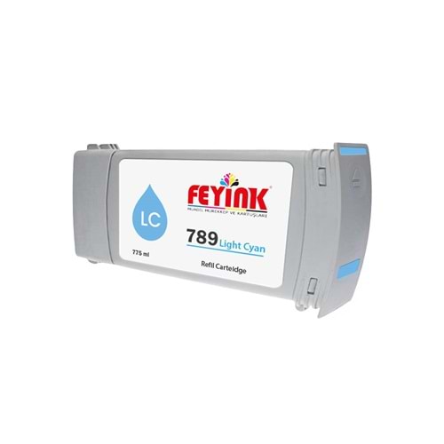 Feyink® Hp Latex 789 Light Cyan (LC) Orijinal Mürekkep Dolumlu Feyink Kartuş 775ml