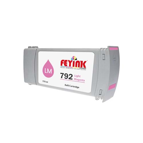 Feyink® Hp Latex 792 Light Magenta (LM) Orijinal Mürekkep Dolumlu Feyink Kartuş 775ml