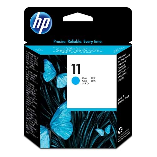 HP 11 Cyan Mavi Orijinal Plotter Designjet Baskı Kafası (C4811A)