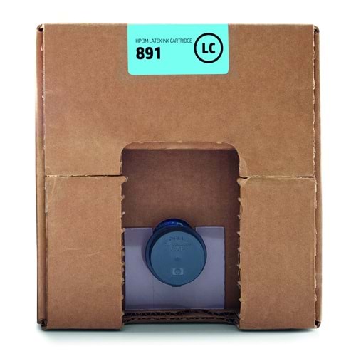HP 3M 891 LC 10 Litrelik Light Cyan Latex Mürekkep Kartuşu (G0Y76A)