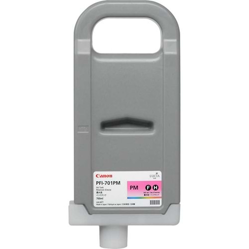 PlotterSarf® Canon PFI-701 PM (Photo Magenta) Orijinal Mürekkep Kartuş 700 ml. (0905B001)