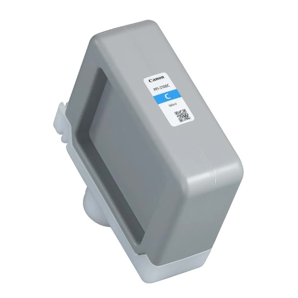 Canon PFI-2100 C (Cyan) Mavi Orijinal Mürekkep Kartuş 160 ml. (5267C001)