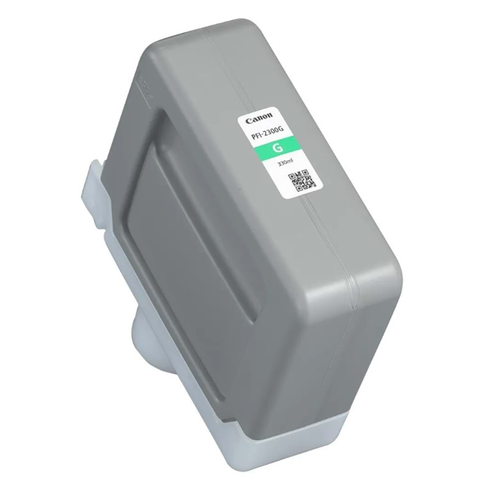 Canon PFI-2300 G (Green) Yeşil Orijinal Mürekkep Kartuş 330 ml. (5284C001)
