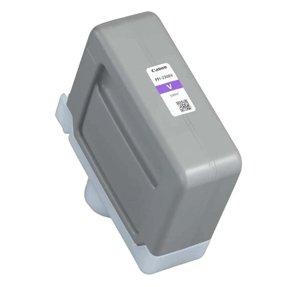 Canon PFI-2300 V (Violet) Mor Orijinal Mürekkep Kartuş 330 ml.(5285C001)