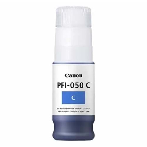 Canon PFI-050 C (Cyan) Mavi Orijinal Mürekkep Kartuş 70 ml.(5699C001)