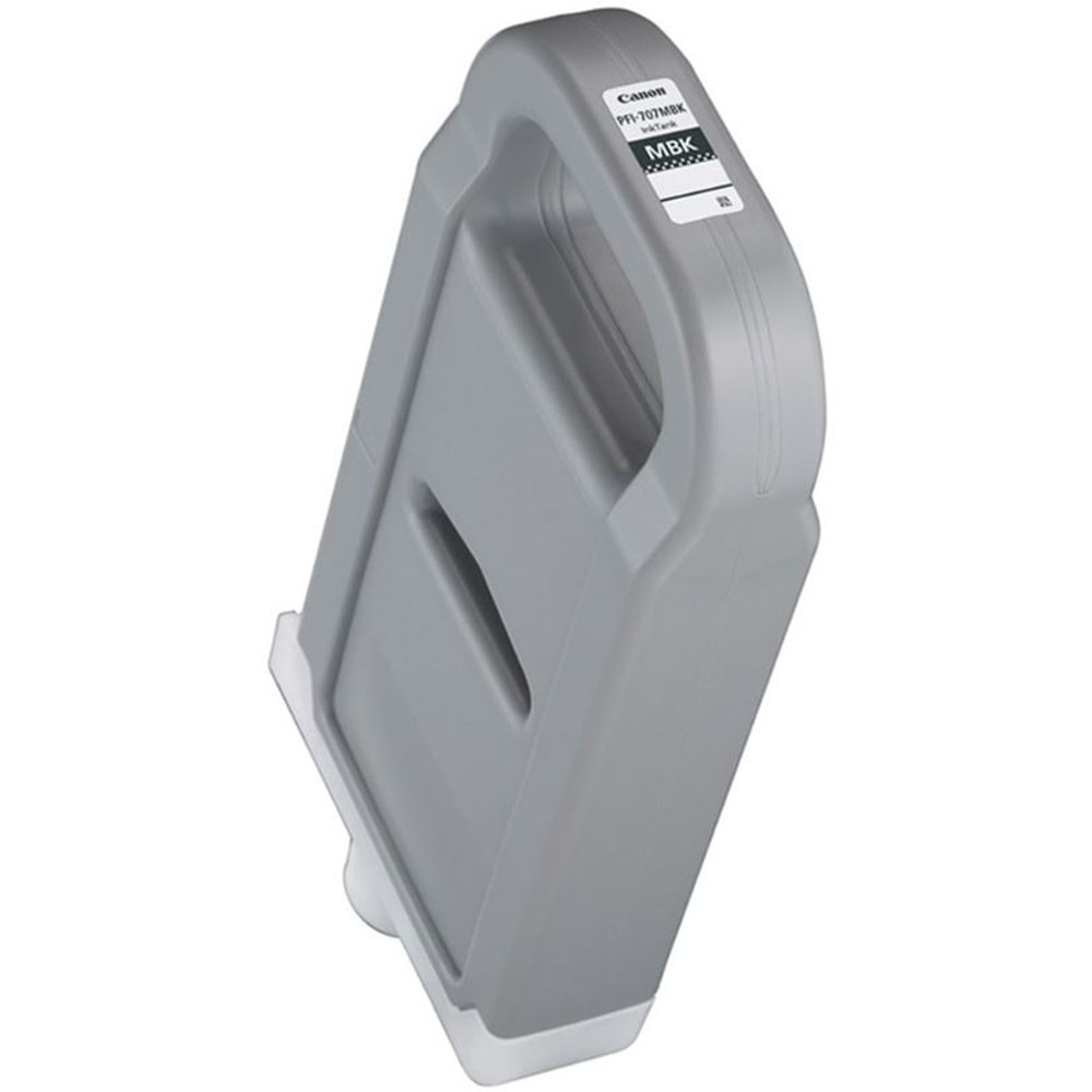 Canon PFI-707 MBK (Matt Black) Mat Siyah Plotter Orijinal Mürekkep Kartuş 700 ml. (9820B001)