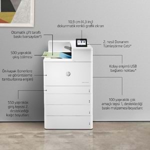 HP Color LaserJet Enterprise M856dn Yazıcı