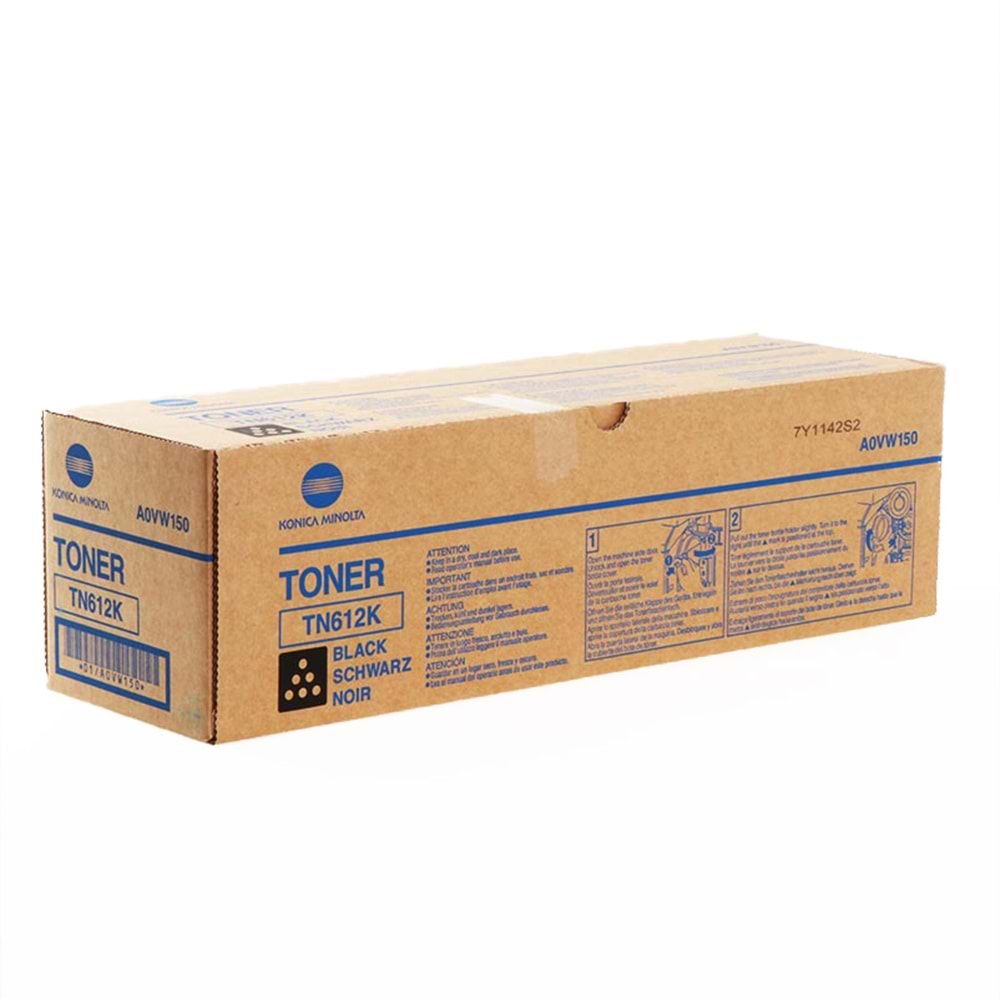 Konica Minolta TN-612 Orjinal Siyah Toner C5501 C6501 (A0VW150)