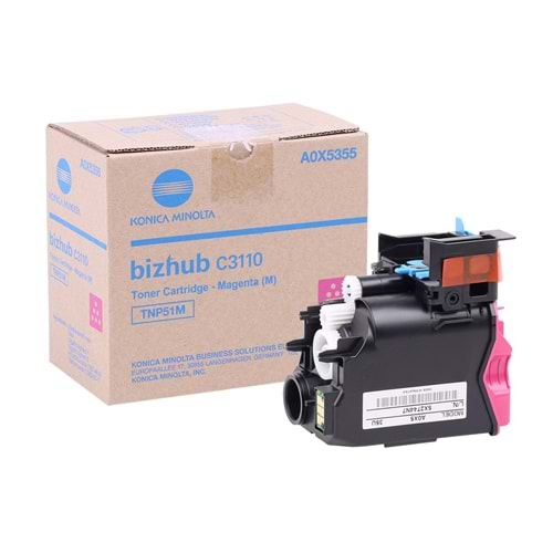 Konica Minolta TNP-51 Orijinal Kırmızı Toner | Bizhub C3110